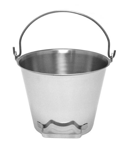 13 qt. Pails w/ Tilting Handle - Part No. 1113, Stainless Steel Pails ...